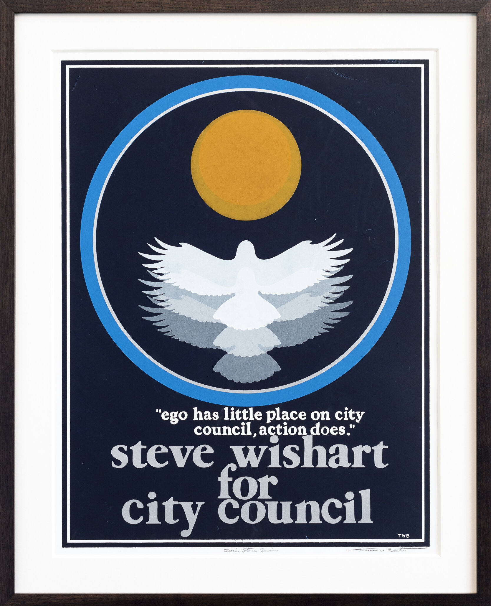 34 Vintage Campaign Silkscreens by Thomas W. Benton — thomas w. benton
